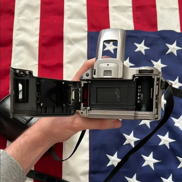 Olympus Camera with Black Case